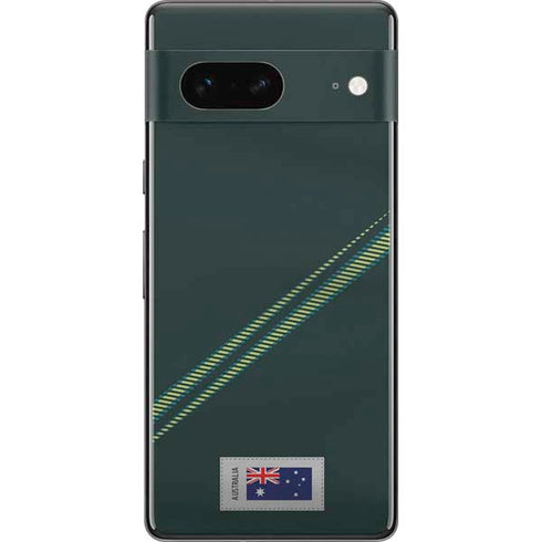 Australia Soccer Flag Pixel Skins